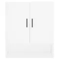 Armoire murale blanc 60x31x70 cm bois d'ingénierie