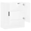 Armoire murale blanc 60x31x70 cm bois d'ingénierie