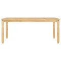 Table à manger Corona 180x90x75 cm bois massif de pin