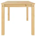 Table à manger Panama 160x80x75 cm bois massif de pin