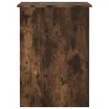 Bureau chêne fumé 100x55x75 cm bois d'ingénierie