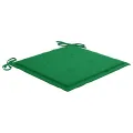 Chaises de jardin empilables avec coussins 6 pcs Teck solide