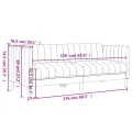Ensemble de canapés 3 pcs gris clair tissu