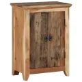 Buffet 55x33x75 cm bois massif d'acacia et bois de récupération