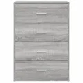 Buffet sonoma gris 60x31x84 cm bois d'ingénierie