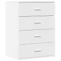 Buffet blanc 60x39x80 cm bois d’ingénierie