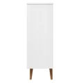 Armoire à chaussures MOLDE Blanc 59,5x35x103 cm Bois de pin