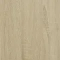 Cadre de lit chêne sonoma 140x190 cm bois d'ingénierie