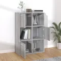 Armoire de rangement Sonoma gris 60x29,5x90 cm