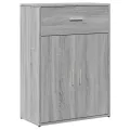 Buffet sonoma gris 60x30x84 cm bois d'ingénierie