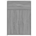 Buffet sonoma gris 60x30x84 cm bois d'ingénierie