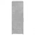 Buffet gris béton 60x30x84 cm bois d'ingénierie