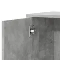 Buffet gris béton 60x31x70 cm bois d'ingénierie