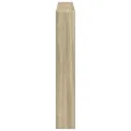 Armoire tête de lit avec LED chêne sonoma 140x17x102 cm