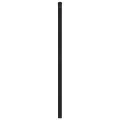 Tête de lit métal noir 135 cm