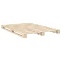 Cadre de lit avec tête de lit 140x200 cm bois de pin massif