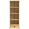 Armoire à CD Corona 40x30x110 cm bois de pin massif