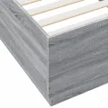 Cadre de lit sonoma gris 90x200 cm bois d'ingénierie