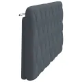 Coussin de tête de lit gris foncé 160 cm velours