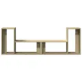 Meubles TV 2 pcs chêne sonoma 75x30x50 cm bois d'ingénierie
