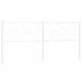 Tête de lit métal blanc 193 cm