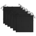 Chaises pliables d'extérieur 6 pcs avec coussins Bois d'acacia