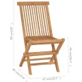 Chaises de jardin avec coussins vert vif 2 pcs Bois de teck