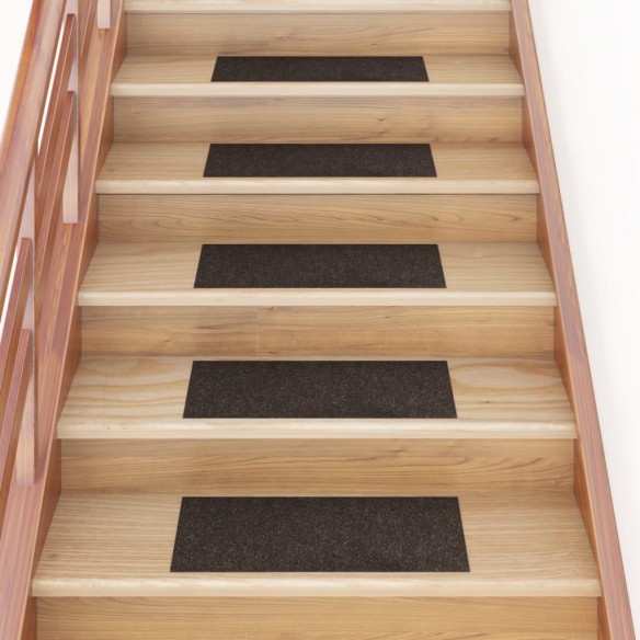 Tapis d'escalier autocollants Rectangulaire 15 pcs 60x25 cm