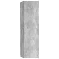 Ensemble de meuble TV 4 pcs Gris béton Aggloméré