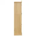 Vitrine en verre Corona 99x43x187 cm bois massif de pin