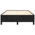 Cadre de lit gris foncé 120x190 cm velours