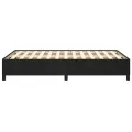 Cadre de lit gris foncé 120x190 cm velours