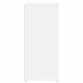 Buffet blanc 60x31x70 cm bois d'ingénierie