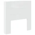 Armoire tête de lit avec LED blanc 100x16,5x103,5 cm