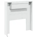 Armoire tête de lit avec LED blanc 100x16,5x103,5 cm
