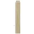 Armoire tête de lit avec LED chêne sonoma 100x16,5x103,5 cm