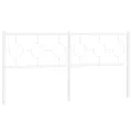 Tête de lit métal blanc 180 cm
