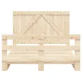 Cadre de lit avec tête de lit 140x200 cm bois de pin massif