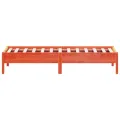 Cadre de lit cire marron 90x190 cm bois de pin massif