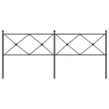 Tête de lit métal noir 200 cm