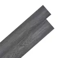 Planche de plancher PVC autoadhésif 5,21 m² 2 mm Noir et blanc