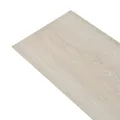 Planches de plancher PVC Non auto-adhésif Chêne blanc classique