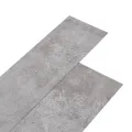 Planche de plancher PVC autoadhésif 5,21 m² 2 mm Gris terre