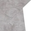 Planche de plancher PVC autoadhésif 5,21 m² 2 mm Gris terre