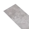 Planche de plancher PVC autoadhésif 5,21 m² 2 mm Gris terre