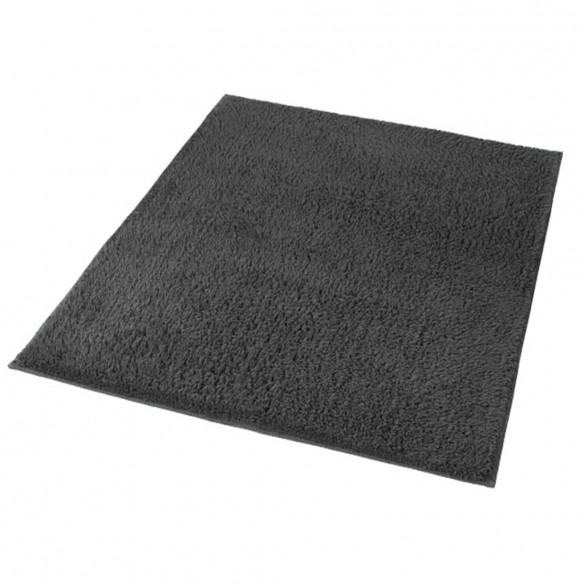 Kleine Wolke Tapis de bain Kansas 55x65 cm Gris anthracite