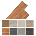 Planches de plancher PVC Non auto-adhésif 5,26 m² Orme naturel