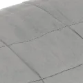 Couverture lestée Gris 135x200 cm 10 kg Tissu