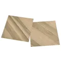 Planches de plancher autoadhésives 20pcs PVC 1,86m² Marron rayé