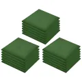 Carreaux de protection antichoc 18pcs Caoutchouc 50x50x3cm Vert